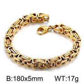 Stainless Steel Gold-plating Bracelet