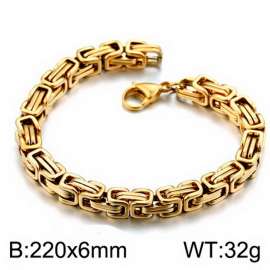 Stainless Steel Gold-plating Bracelet