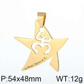 Stainless Steel Gold-plating Pendant