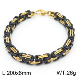Stainless Steel Black-plating Bracelet