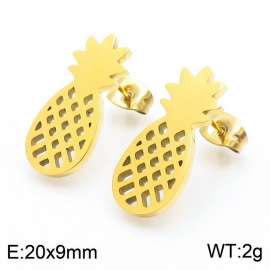 SS Gold-Plating Earring