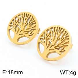 SS Gold-Plating Earring