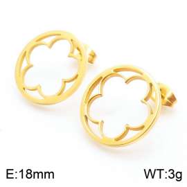 SS Gold-Plating Earring