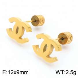 SS Gold-Plating Earring