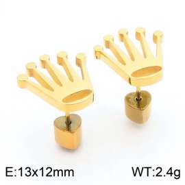 SS Gold-Plating Earring