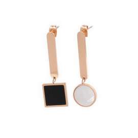 SS Rose Gold-Plating Earring