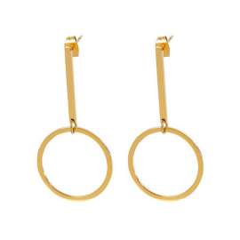 SS Gold-Plating Earring