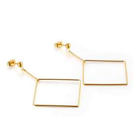 SS Gold-Plating Earring