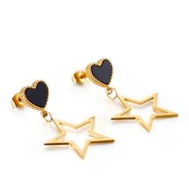 SS Gold-Plating Earring