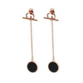 SS Rose Gold-Plating Earring