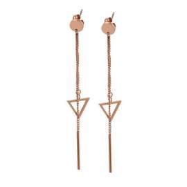 SS Rose Gold-Plating Earring