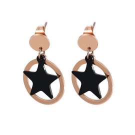 SS Rose Gold-Plating Earring