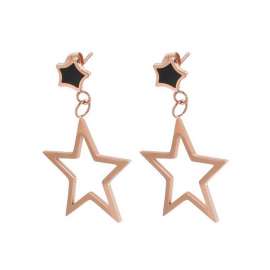 SS Rose Gold-Plating Earring