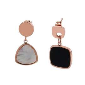 SS Rose Gold-Plating Earring