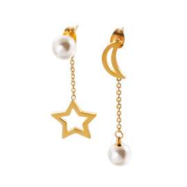 SS Gold-Plating Earring