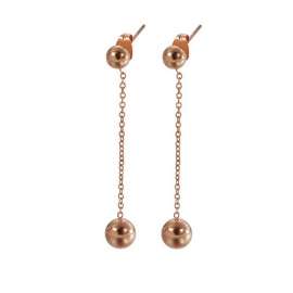 SS Rose Gold-Plating Earring