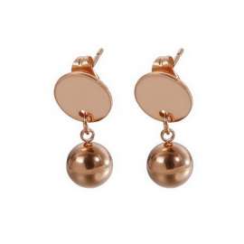 SS Rose Gold-Plating Earring