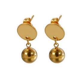 SS Gold-Plating Earring