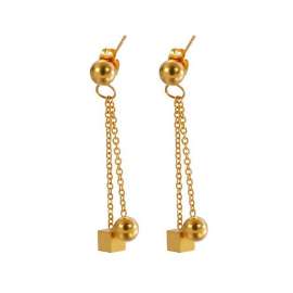 SS Gold-Plating Earring