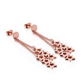 SS Rose Gold-Plating Earring