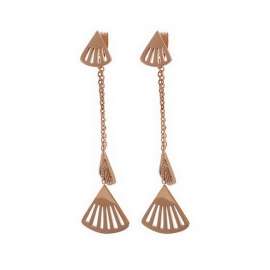 SS Rose Gold-Plating Earring