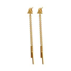 SS Gold-Plating Earring