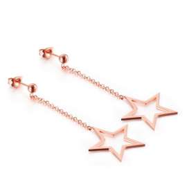 SS Rose Gold-Plating Earring