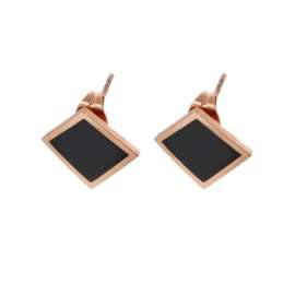 SS Rose Gold-Plating Earring