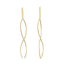 SS Gold-Plating Earring