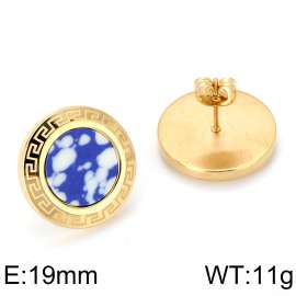 SS Gold-Plating Earring