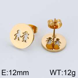 SS Gold-Plating Earring