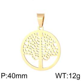 Stainless Steel Gold-plating Pendant