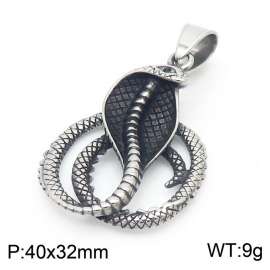 Creative stainless steel Naja men's pendant