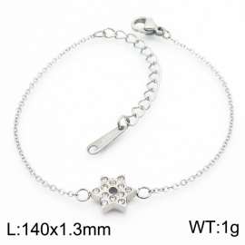 Stainless Steel Stone Bracelet