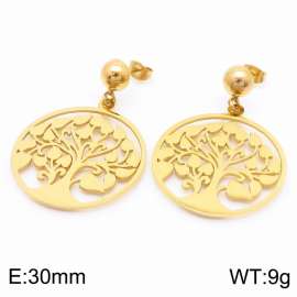 SS Gold-Plating Earring