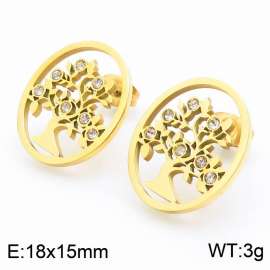 SS Gold-Plating Earring