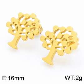 SS Gold-Plating Earring