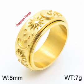 Stainless Steel Gold-plating Ring