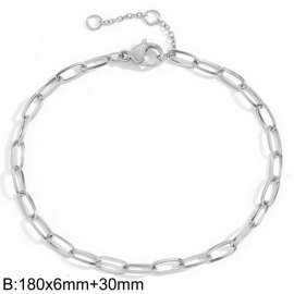 Minimalist stainless steel bracelet