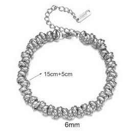 Stainless steel handmade bracelet
