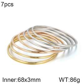 Stainless Steel Gold-plating Bangle