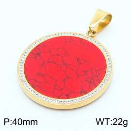 Stainless Steel Gold-plating Pendant