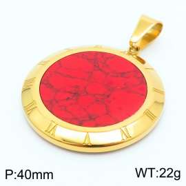 Stainless Steel Gold-plating Pendant