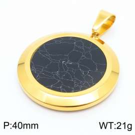 Stainless Steel Gold-plating Pendant
