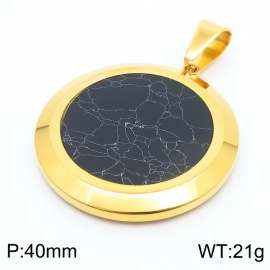 Stainless Steel Gold-plating Pendant