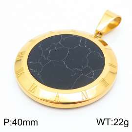 Stainless Steel Gold-plating Pendant