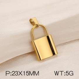 Stainless steel lock head pendant