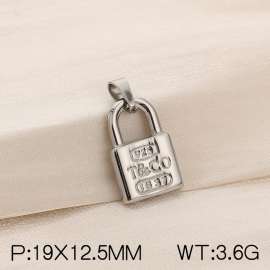 Stainless steel lock head pendant