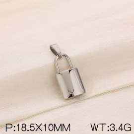 Stainless steel lock head pendant