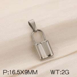 Stainless steel lock head pendant